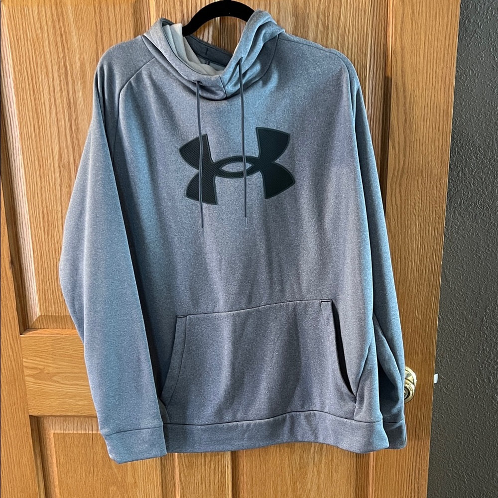 Under Armour Men's Blue-Gray Hoodie